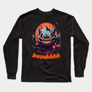 Buuhhhh-Halloween Haunt Long Sleeve T-Shirt